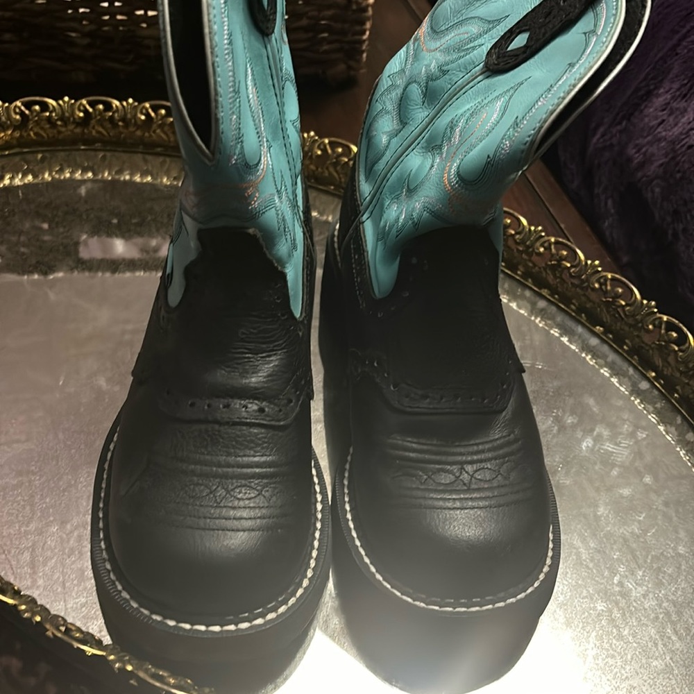 Justin Gypsy Blue cowboy boots